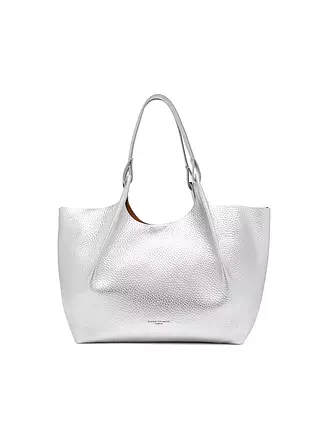 GIANNI CHIARINI | Sac en cuir - Sac Hobo DUA | silber